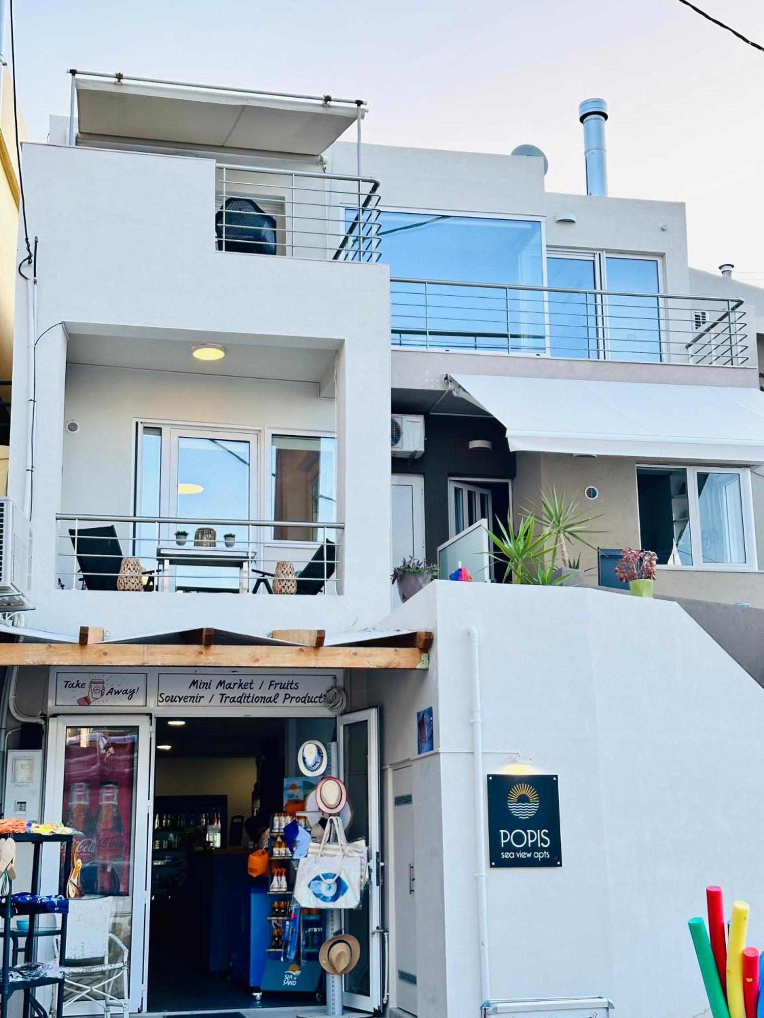 Popis Sea View Apartments Agia Pelagia  Exterior foto