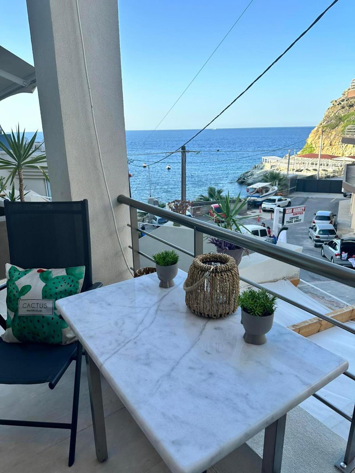 Popis Sea View Apartments Agia Pelagia Exterior foto