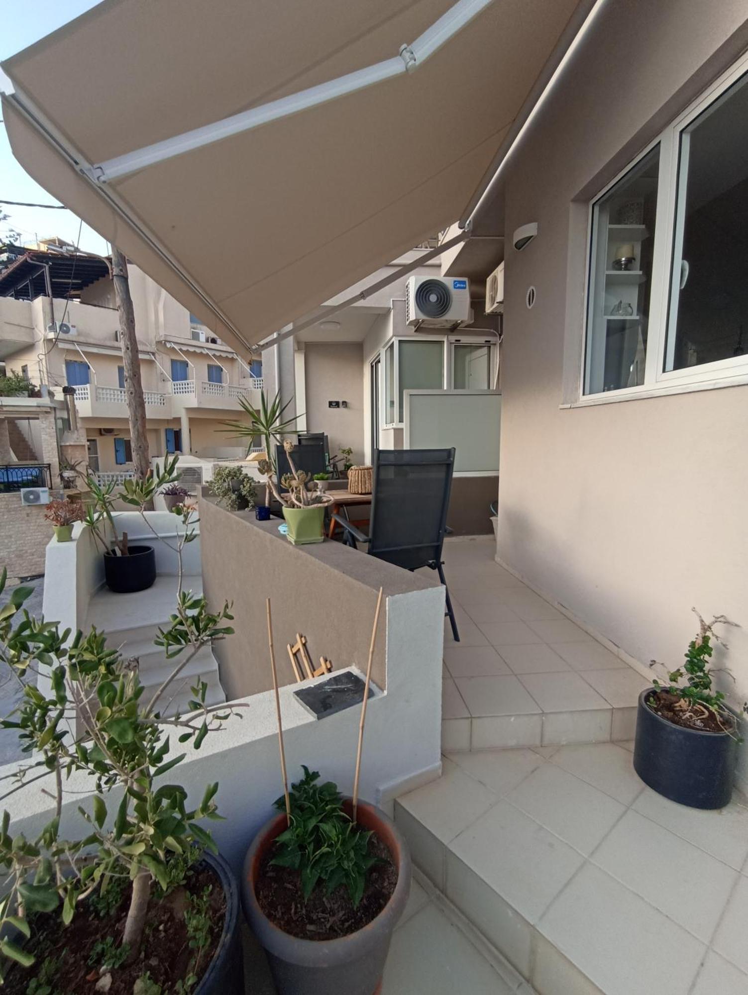 Popis Sea View Apartments Agia Pelagia Exterior foto