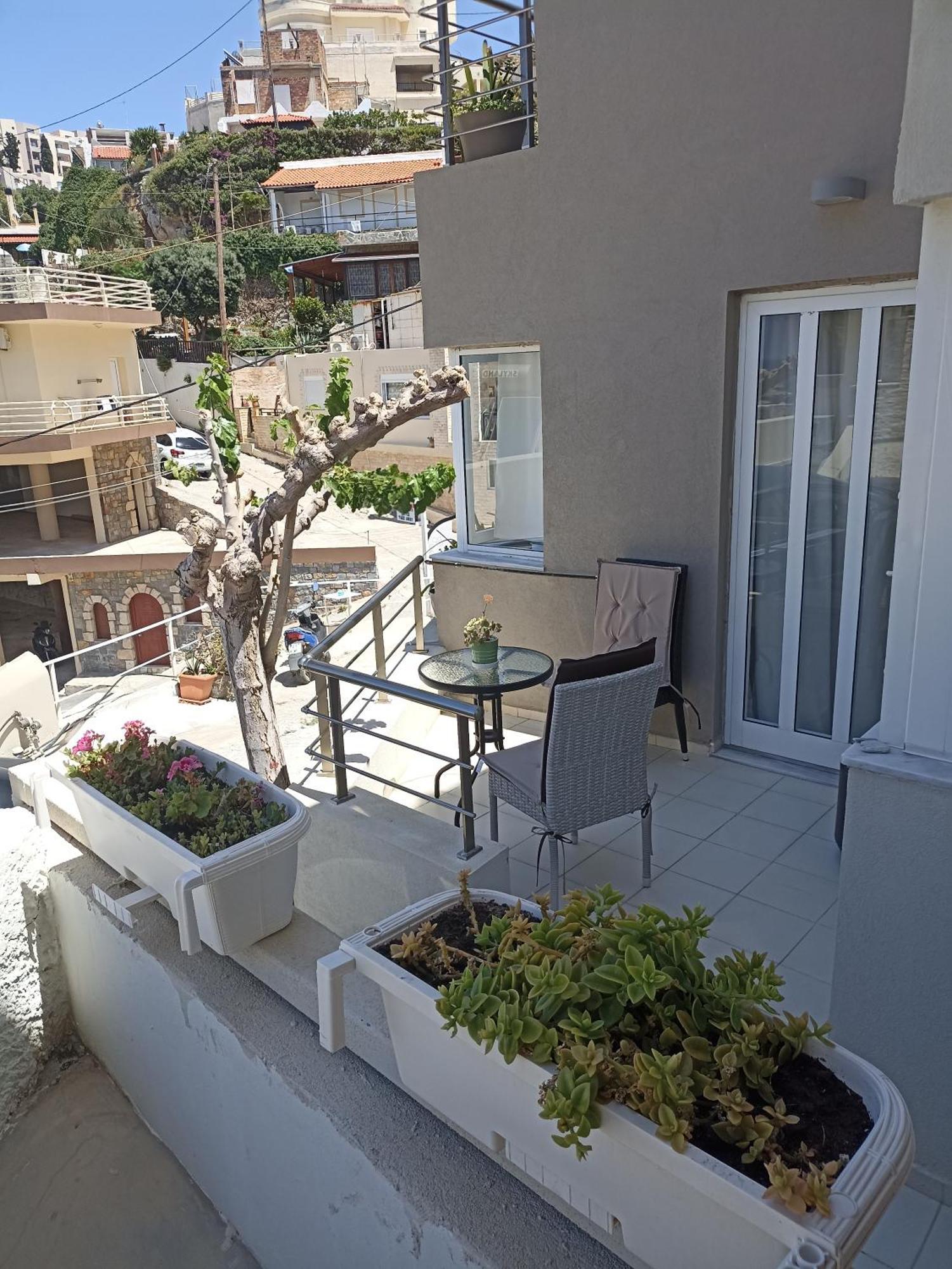 Popis Sea View Apartments Agia Pelagia Exterior foto
