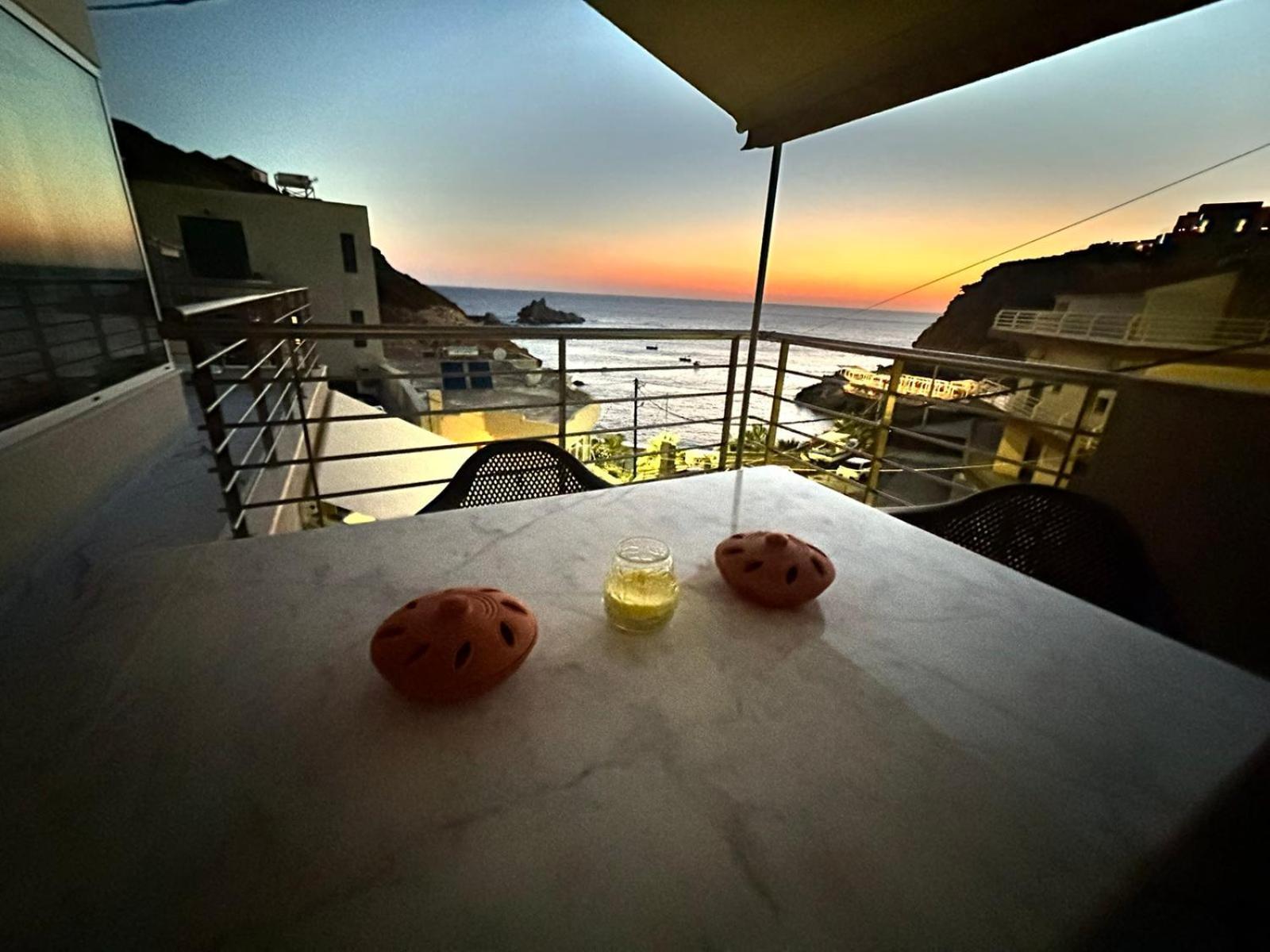 Popis Sea View Apartments Agia Pelagia Exterior foto