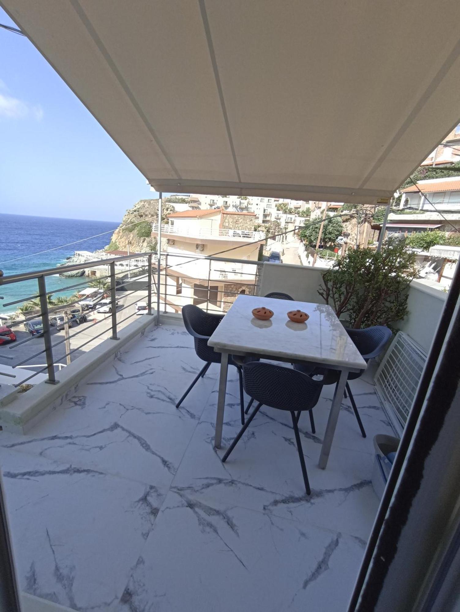 Popis Sea View Apartments Agia Pelagia Exterior foto