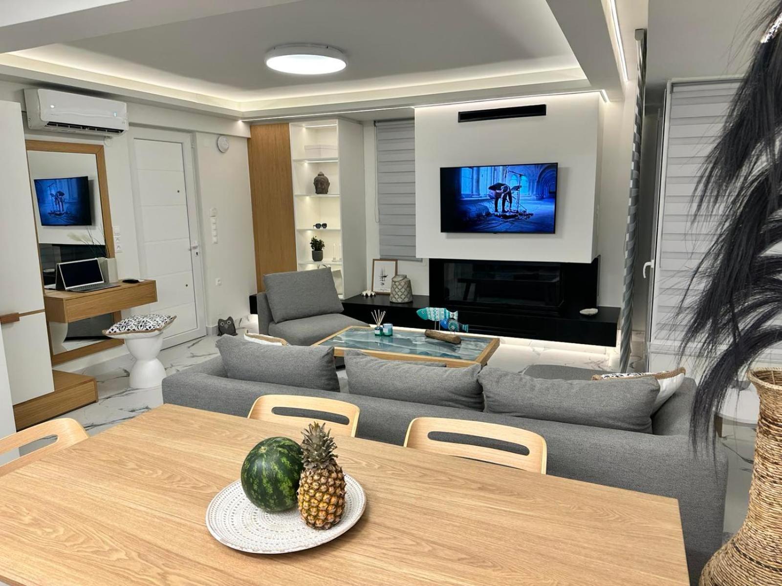 Popis Sea View Apartments Agia Pelagia Exterior foto